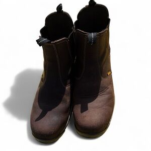 Dewalt Steel Toe Safety Work Boots Radial Brown Leather Excellent Men Size 11